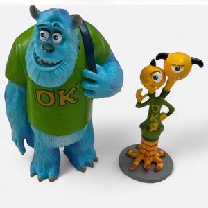 Monsters Inc Terri & Terry and Sully Monsters University 3” PVC Toy Cake Topper